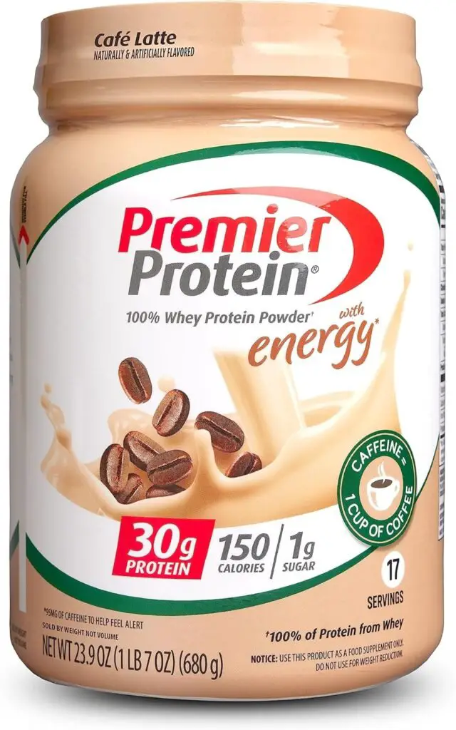 Premier Protein Powder, Chocolate Milkshake, 30g Protein, 1g Sugar, 100% Whey Protein, Keto Friendly, No Soy Ingredients, Gluten Free, 17 Servings, 23.9 Ounce (Pack of 1)