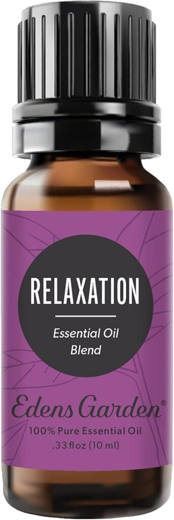 Edens Garden Relaxation Essential Oil Blend- 100% Pure Premium Grade, Undiluted, Natural, Therapeutic, Aromatherapy, The Best for Diffusing, Skin, Candle, Humidifiers 10 ml (.33 fl oz)