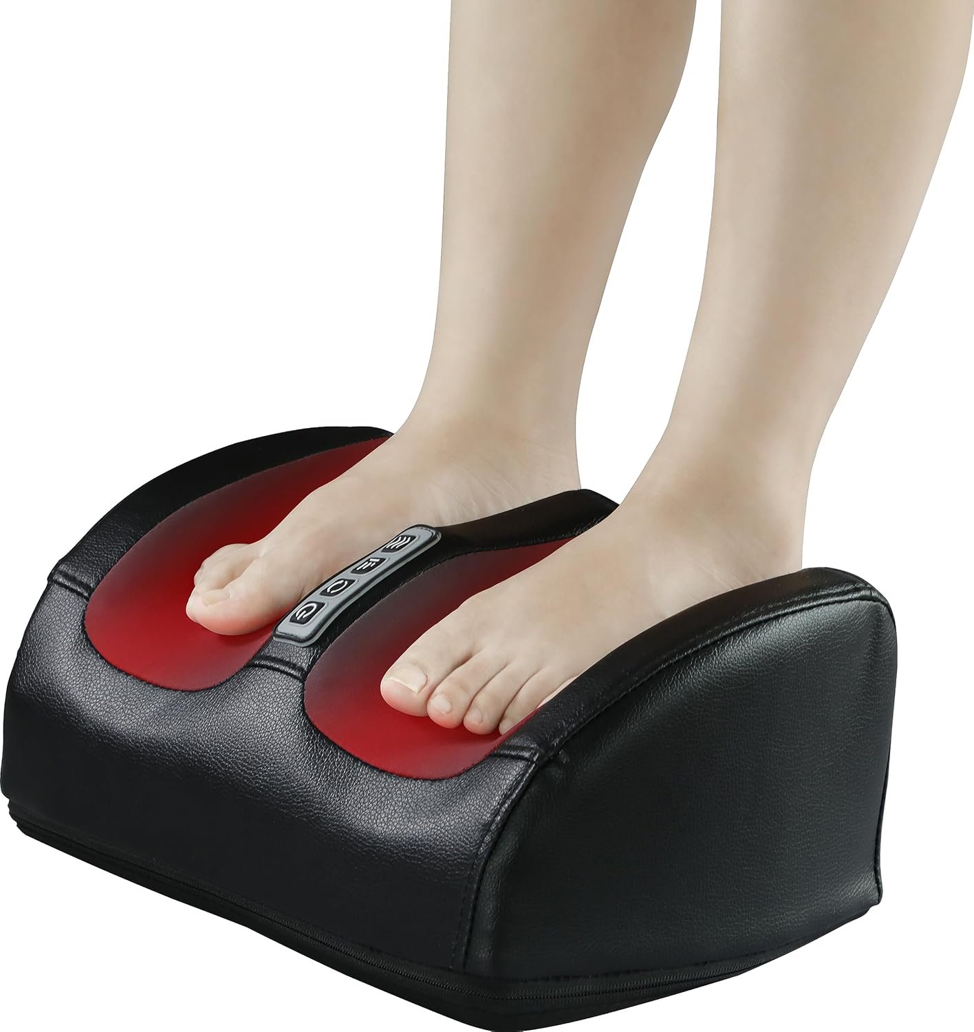 Shiatsu Foot Massager Machine with Heat, Foot and Calf Massager with Massage Roller, Deep Tissue Massager for Foot Massage and Calf Massage, Gifts for Mom  Dad