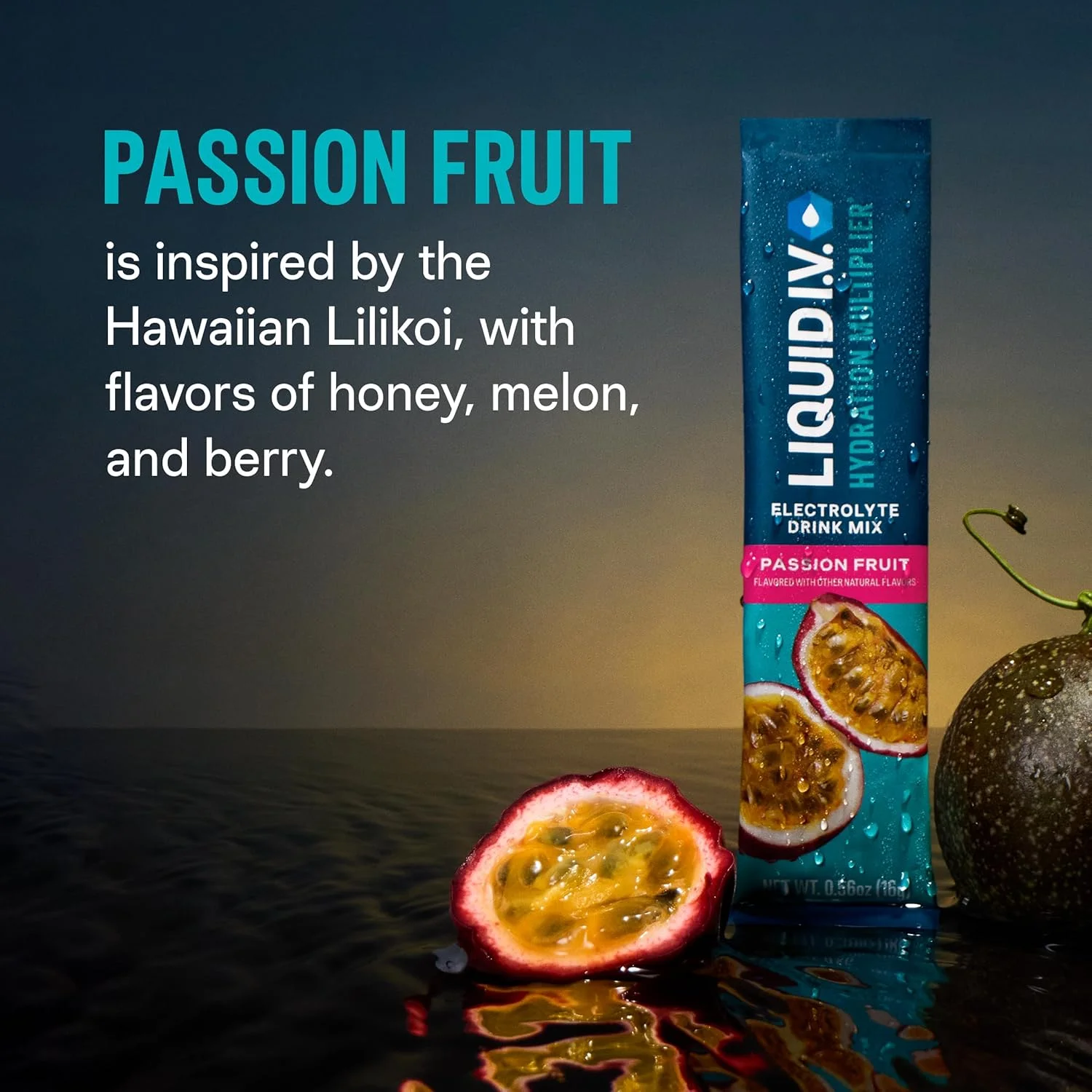 Liquid I.V.® Hydration Multiplier - Passion Fruit | Electrolyte Powder Drink Mix | Pack (48 Servings) Liquid I.V.® Hydration Multiplier - Passion Fruit | Electrolyte Powder Drink Mix | Pack (48 Servings)